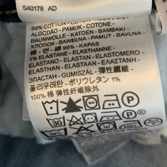 Levi's Jeans Womens 12M W31 L32 Blue 526 Slender Boot Stretch Bootcut Denim - Picture 4 of 13